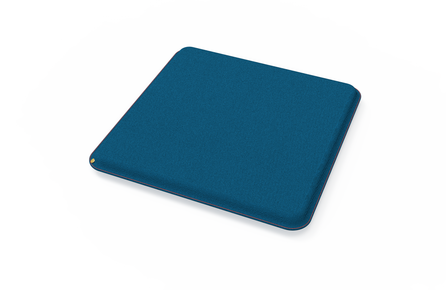 Be Square - Canvas Pillow - Bold Blue