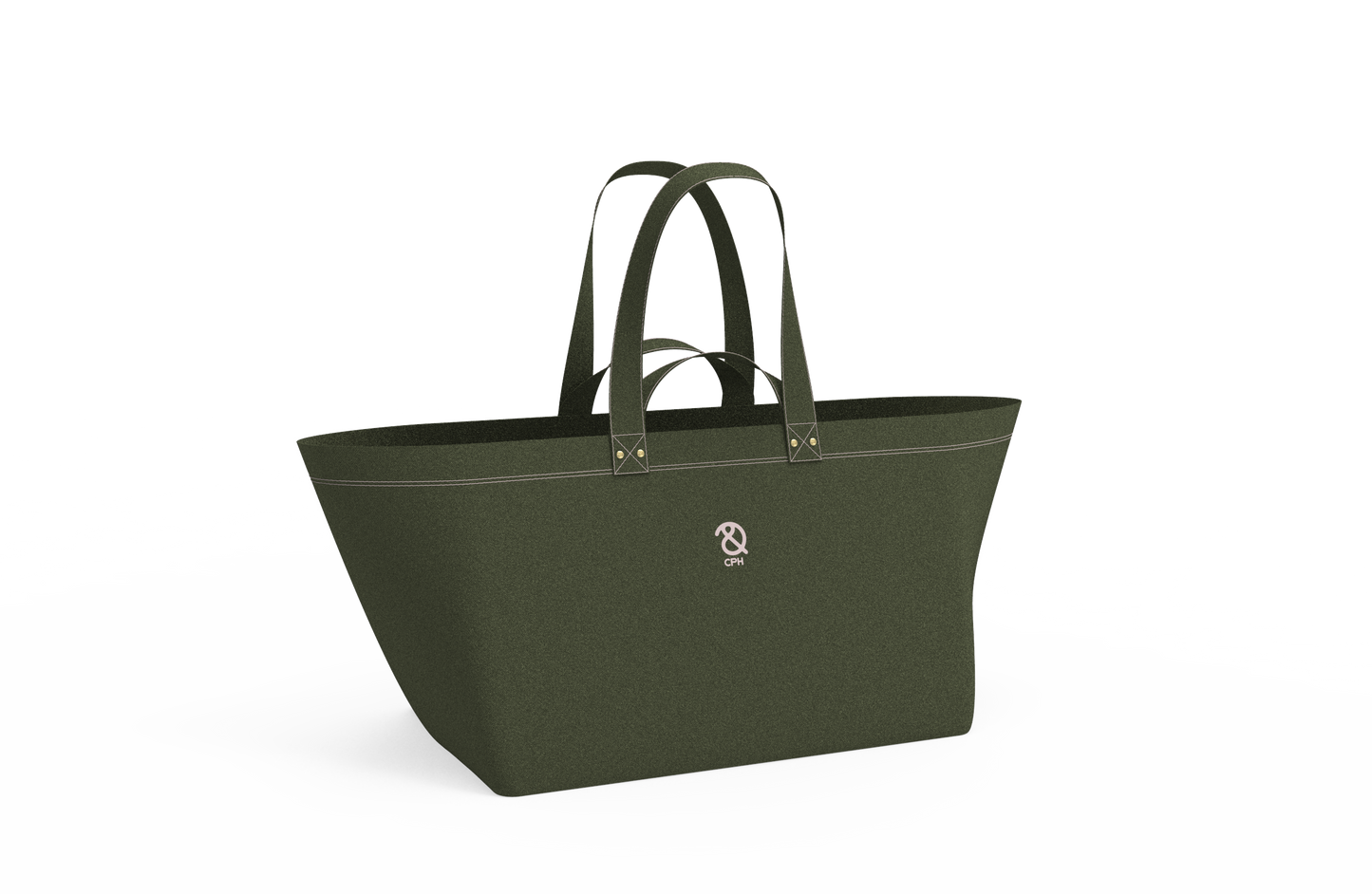 Carry me Home - Big Canvas Bag - Olive Skin