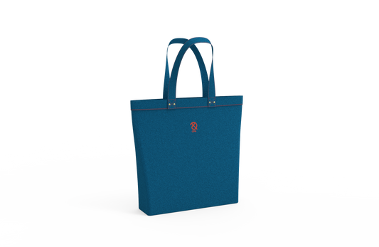 Grab and Go - Canvas Tote Bag - Bold Blue