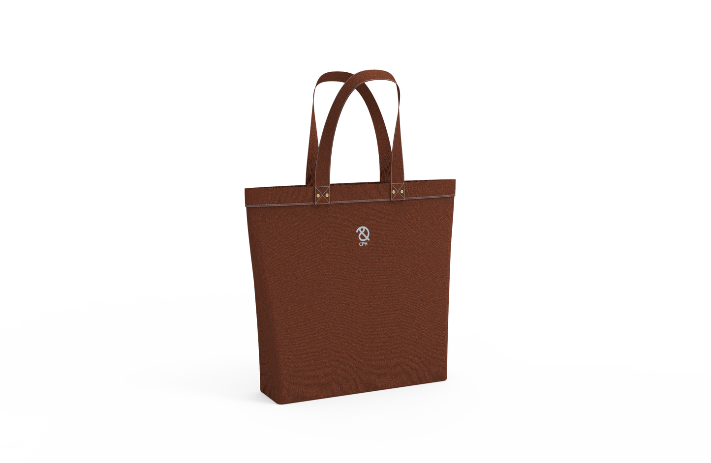 Grab and Go - Canvas Tote Bag - Burning Rust