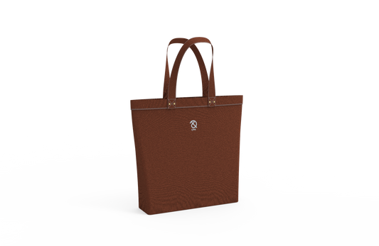 Grab and Go - Canvas Tote Bag - Burning Rust