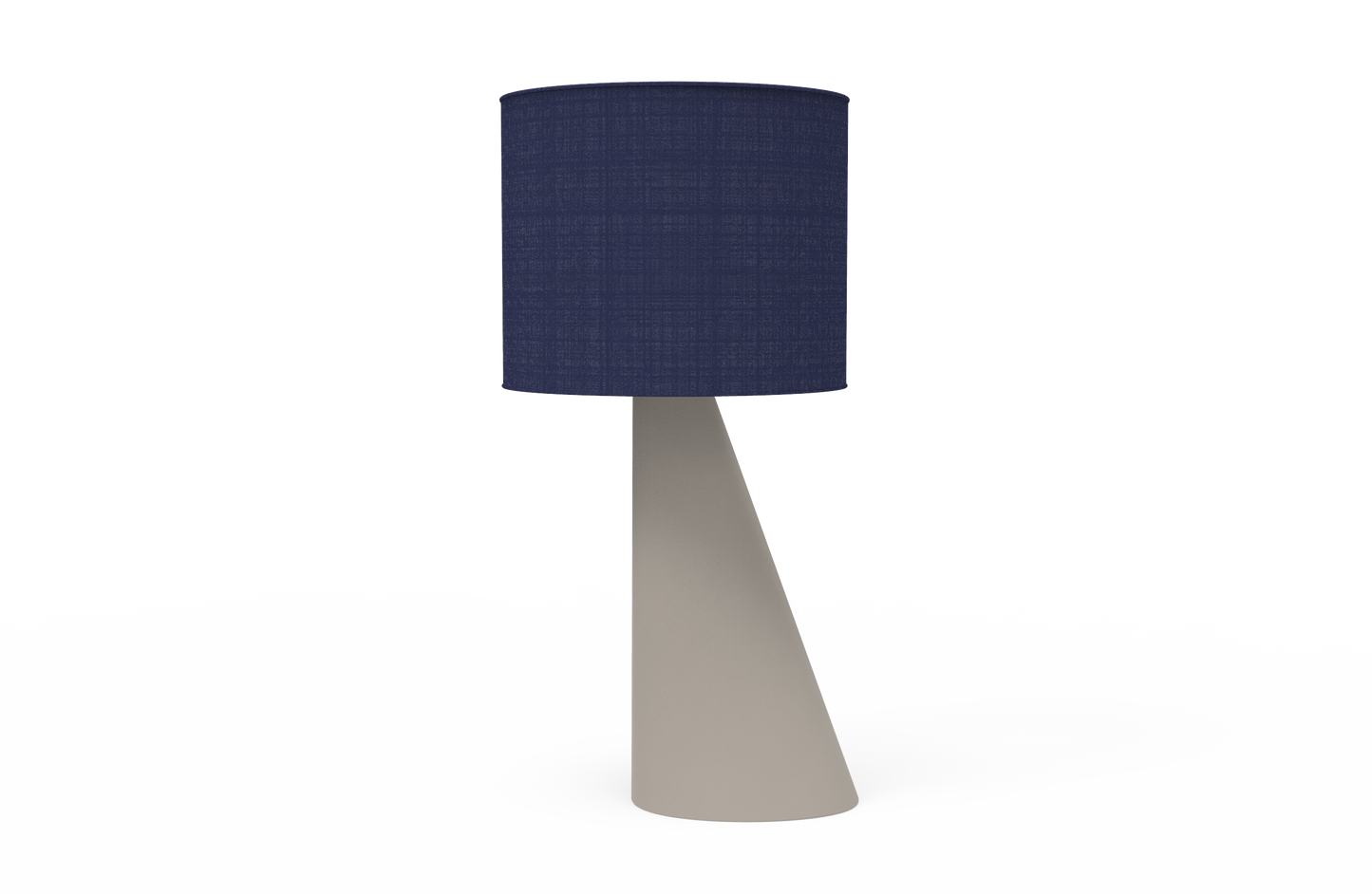 Right Angle - Lamp & Shade - Moisty Oyster